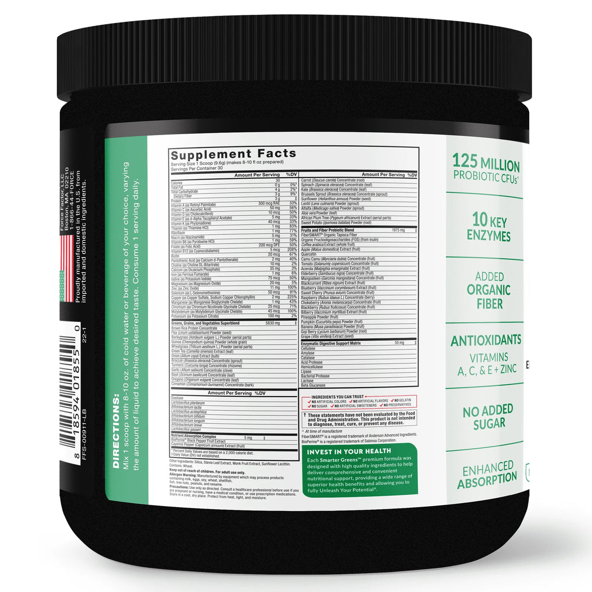 Superfood Greens Powder 30 Servings E979568