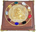 Nine Planet Gem with Wooden Base N91451