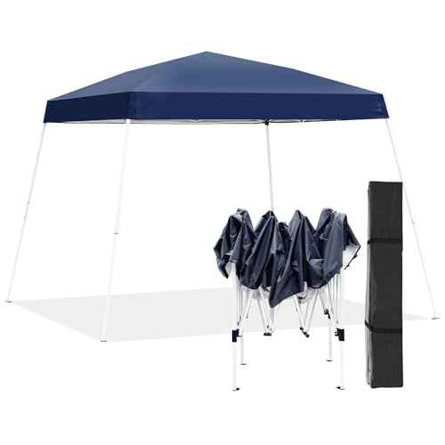 10x10ft Pop-up Canopy Tent with 4 Removable SideWalls G243