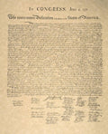 Declaration of Independence Poster Print D826