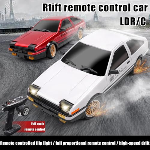 1/18 RC Drift Car 2.4GHz RWD with Gyroscope Blue L70881