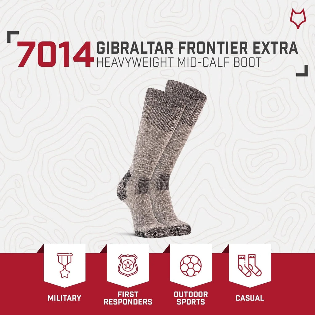 Charcoal Frontier Otc Socks Y8816