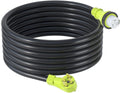 50 Amp Generator Extension Cord, NEMA 14-50P to SS2-50R, STW 6/3 + 8/1, Twist Lock Plug, 25FT R8388