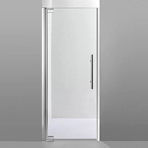 Chrome 34-35W x 72H Pivot Swing-Out Shower Door T591
