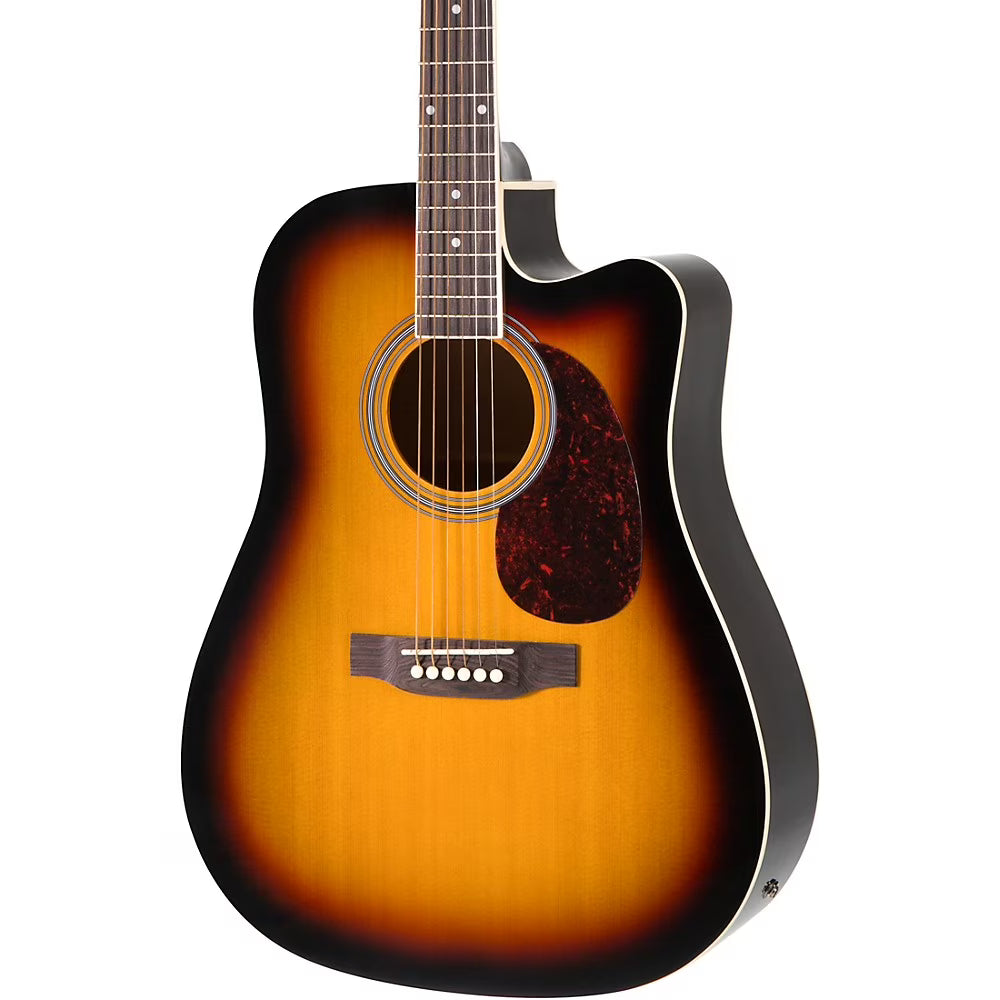 Sunburst Acoustic-Electric Guitar V432