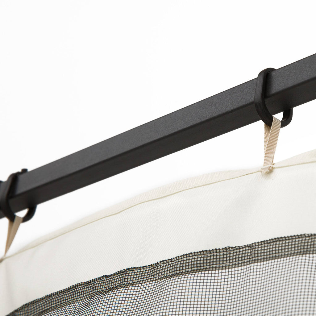 4-Panel Mesh Mosquito Netting Sidewalls with Zippers for Patio Gazebo G225602