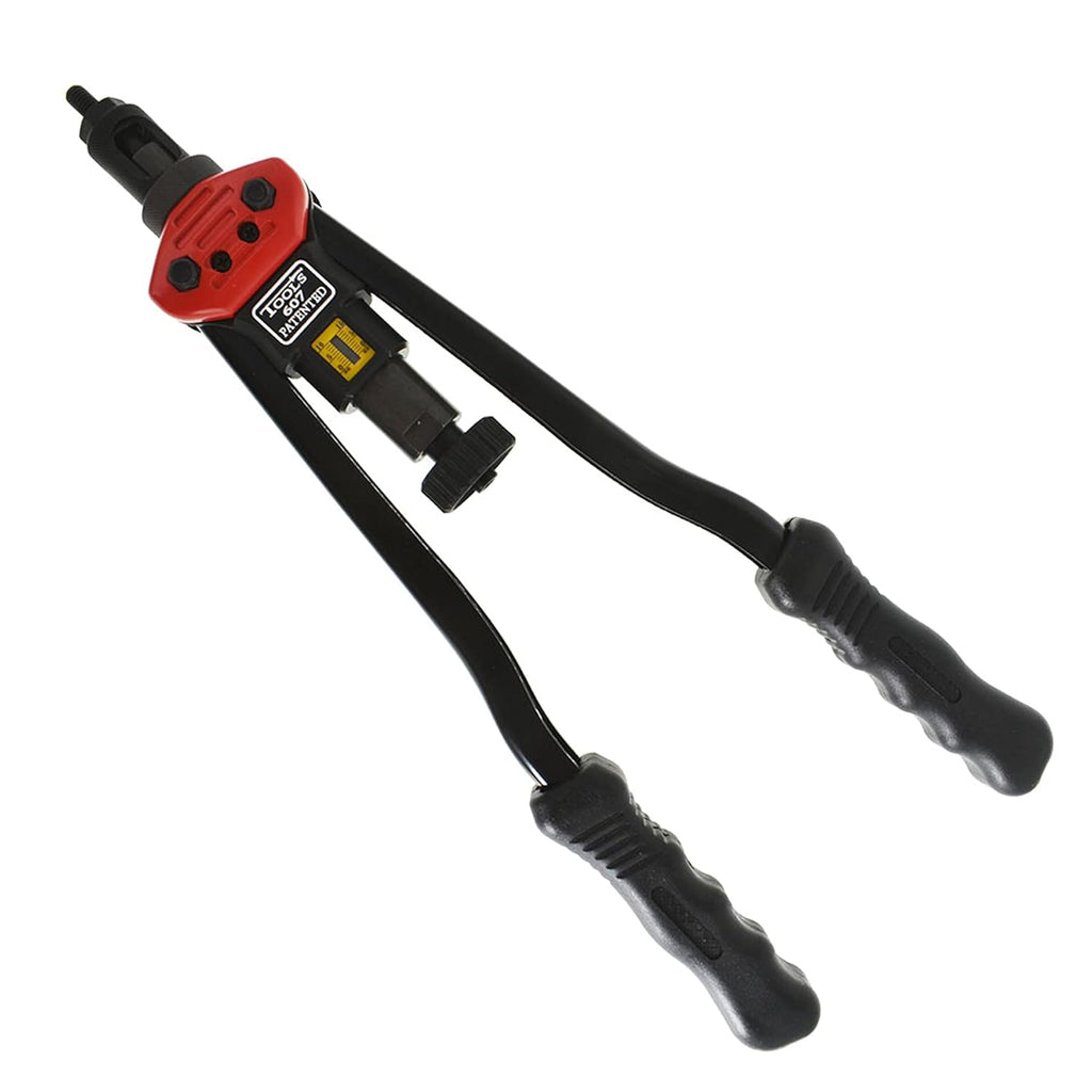 16 Rivet Nut Tool Hand Blind Riveter Kit with 11PCS Metric and Mandrels 110Pcs Assorted Rivet Nuts L100339