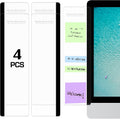 4PCS Acrylic Computer Monitor Memo Board U2409