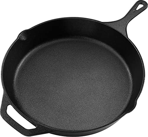 Pre-Seasoned Cast Iron Skillet 10.25 Inch Black J3141