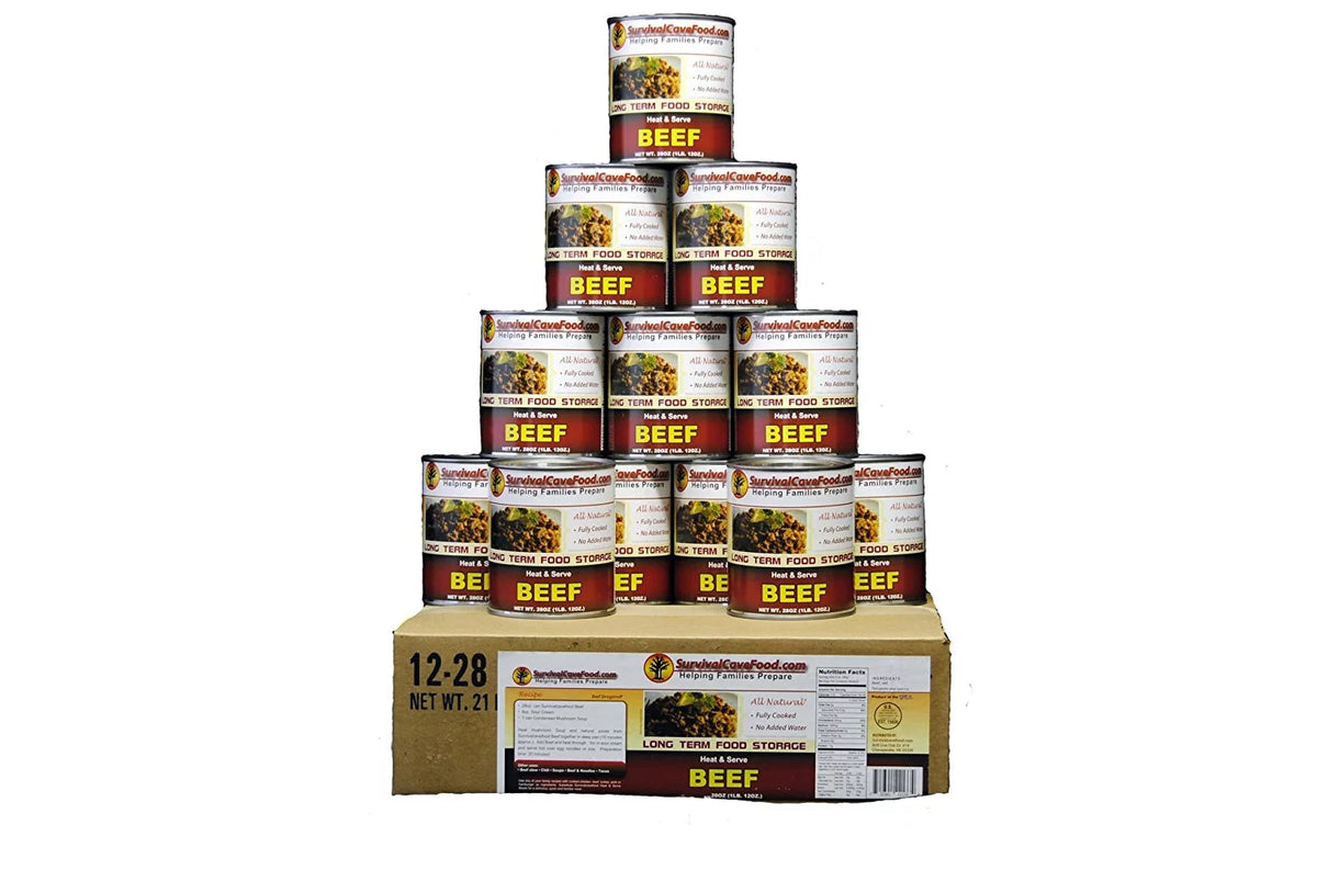 Canned Beef 28 oz 12 cans L87147