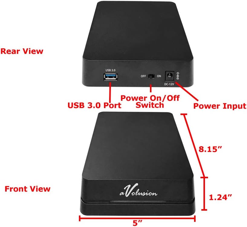 1TB 7200RPM 64MB Cache USB 3.0 External Hard Drive Pack of 2 C69754