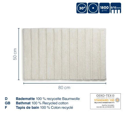 Grey Bathmat T98717