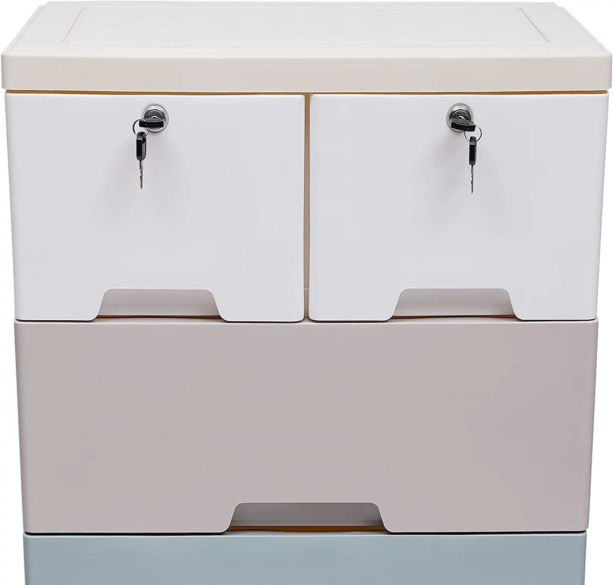 Plastic 6 Drawers Tall Dresser B58548