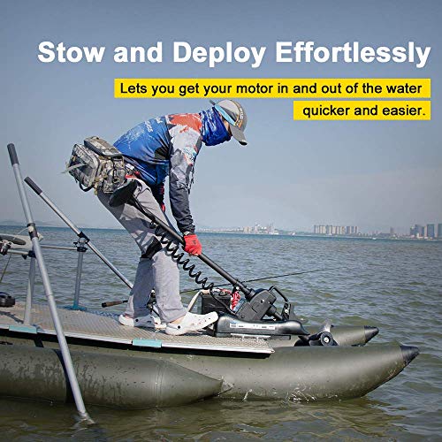 Black 48inch Bow Mount Trolling Motor with Remote Control M501860