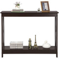 Brown Wallmount Console Table Z675766