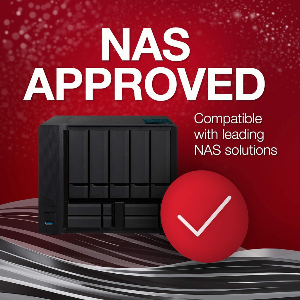 10TB NAS Internal Hard Drive HDD CMR 3.5 Inch SATA 6Gb/s 7200 RPM 256MB Cache Y580877