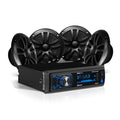 Bluetooth Car Stereo Receiver with USB Port and Detachable Front Panel B488