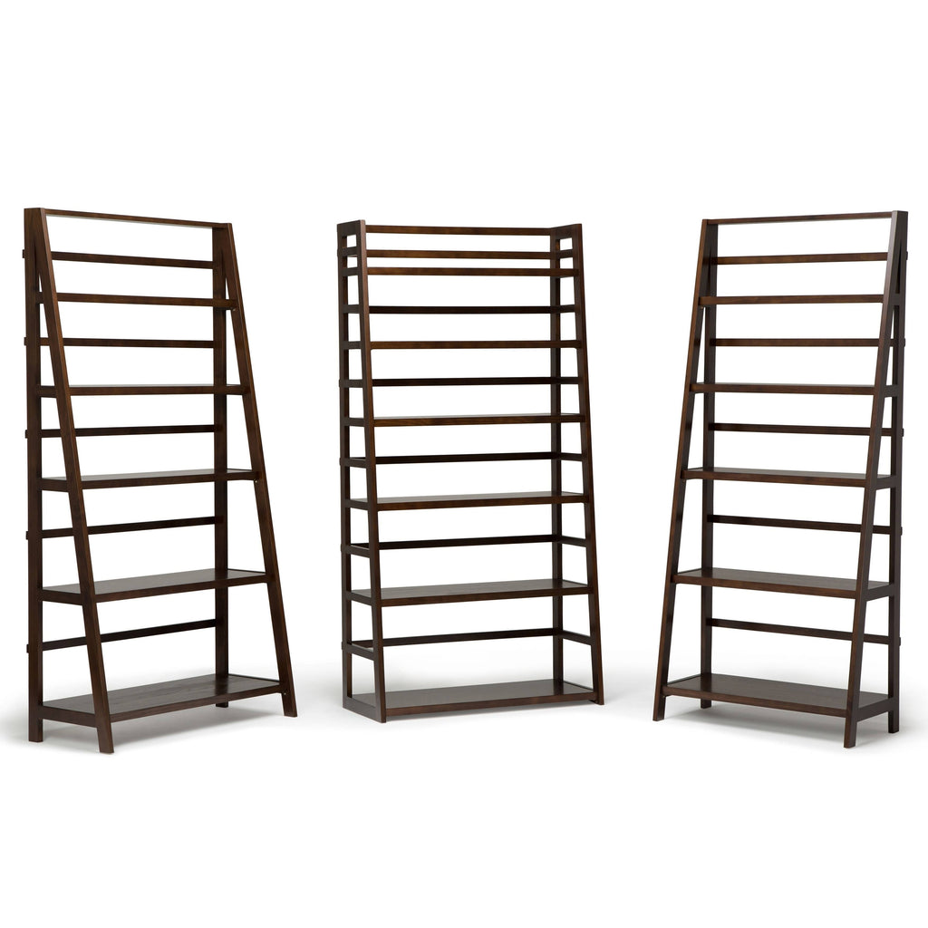 Rustic Solid Wood Bookcase A30230