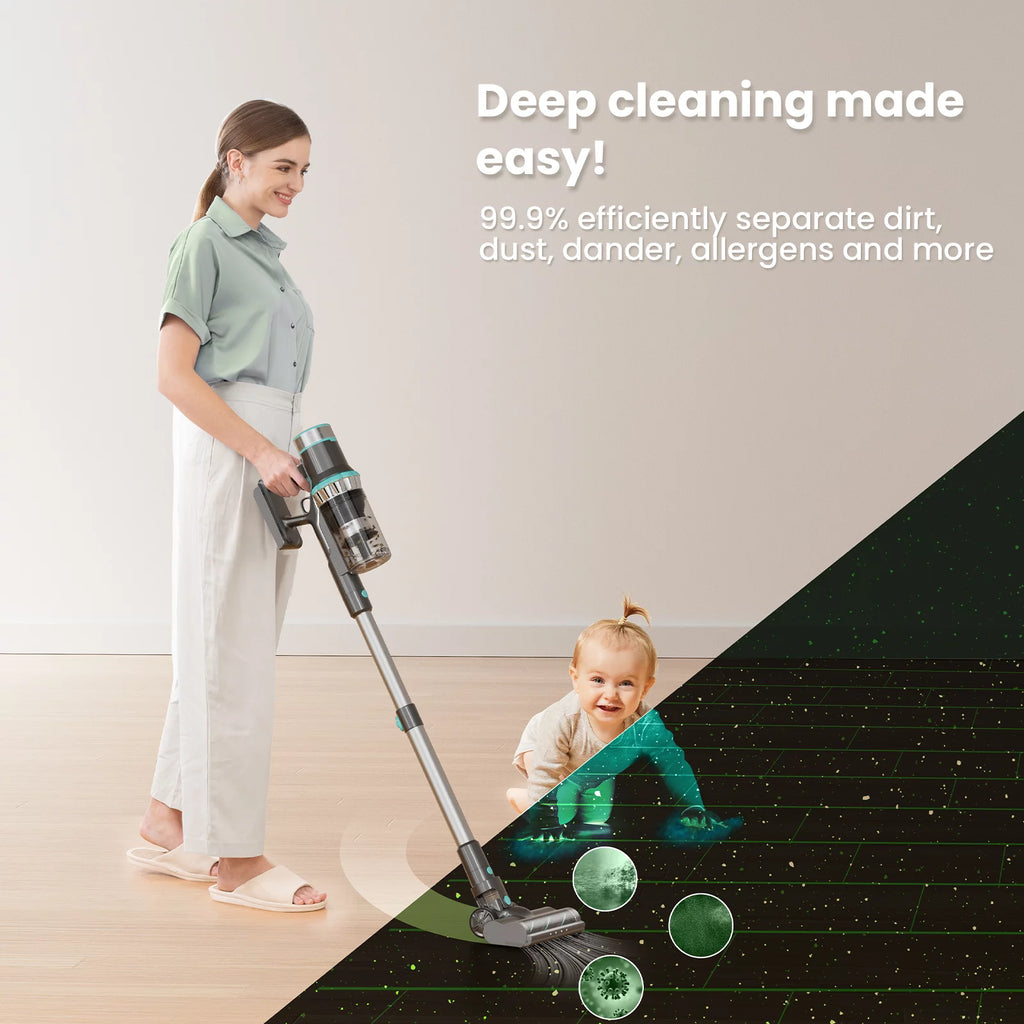 Cordless Stick Vacuum Cleaner 26Kpa 6-in-1 D24420