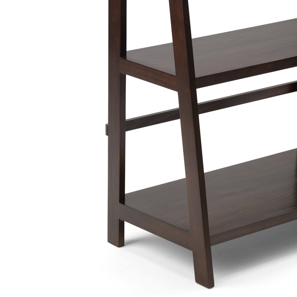 Rustic Solid Wood Bookcase A30230