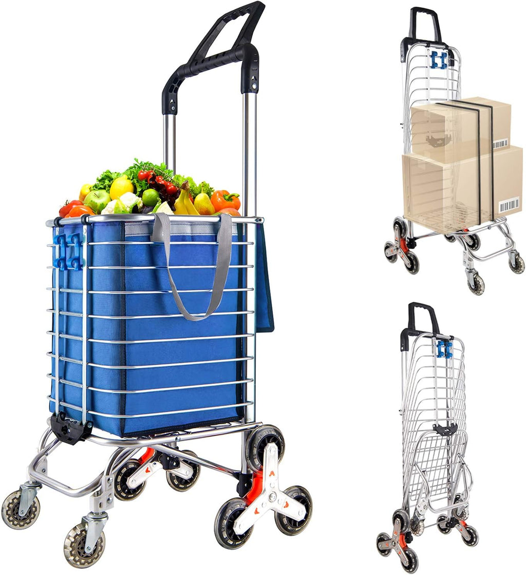 Purple Heavy Duty Utility Cart with 8 Wheels D77954