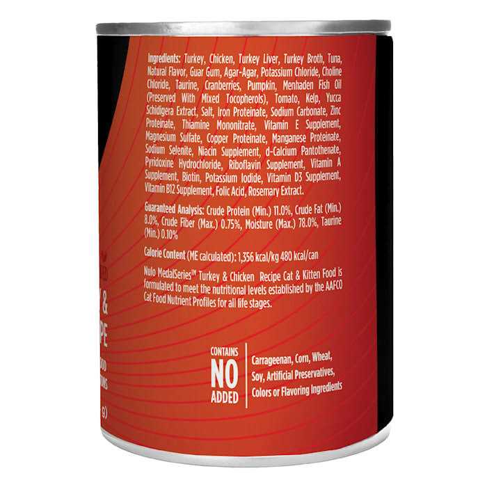 Grain Free Turkey & Chicken Cat & Kitten Food Y785357