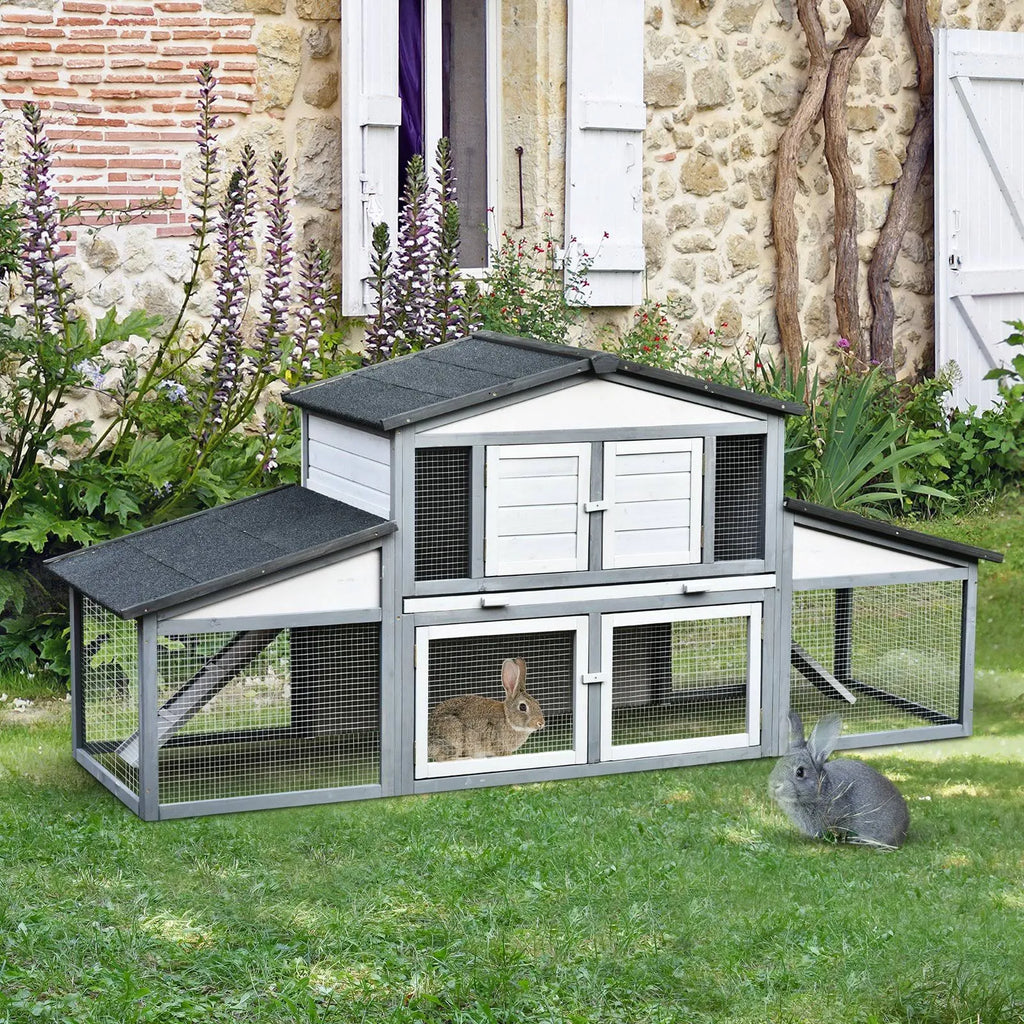 Wooden Chicken Coop with Nesting Box Z68877