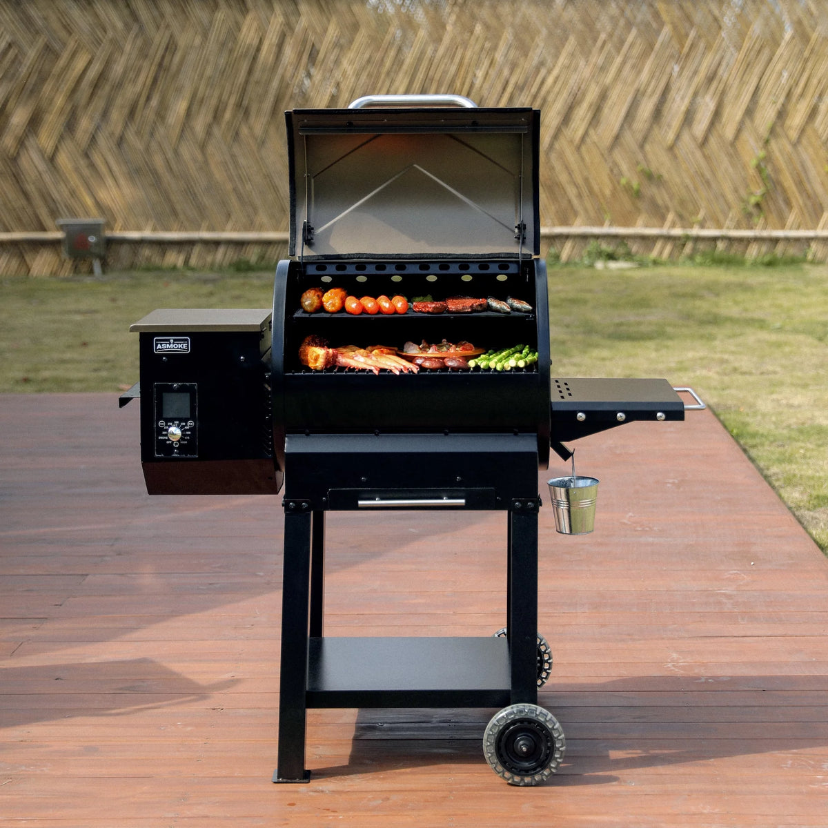 Wood Pellet Grill Smoker B402