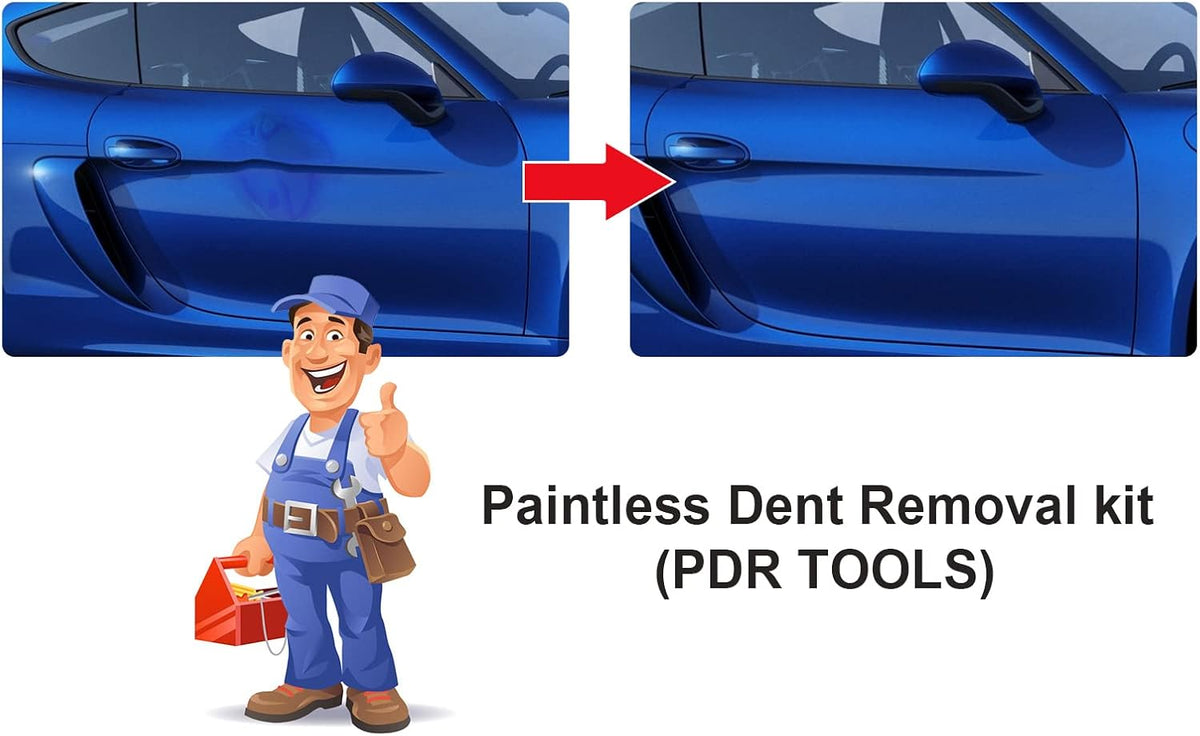 Dent Puller PDR Tools Car Paintless Dent Repair Tool Kit Pack of 2 B2385