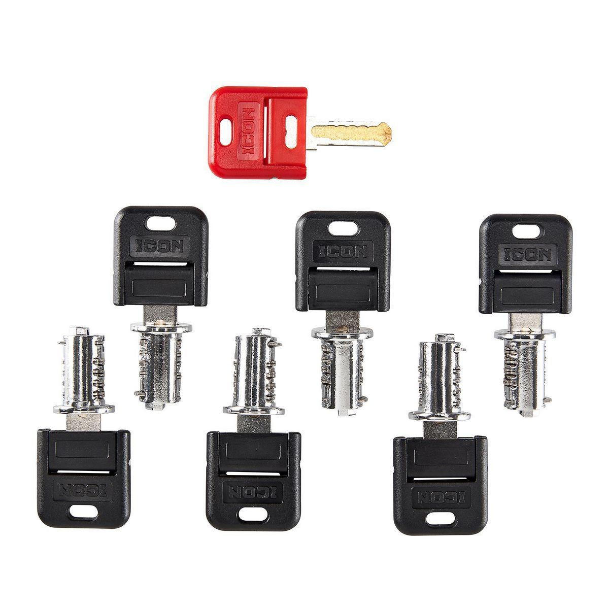 Toolbox Lock Set, 6 Pack N792