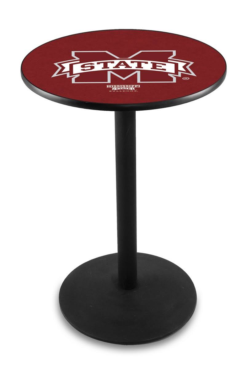 Black Wrinkle Pub Table 36 inch T601957