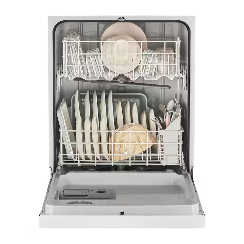 White 24 in. Built-In Tall Tub Dishwasher with 4-Cycles C9925