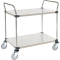 Stainless Steel Utility Cart 2 Shelves Q74576
