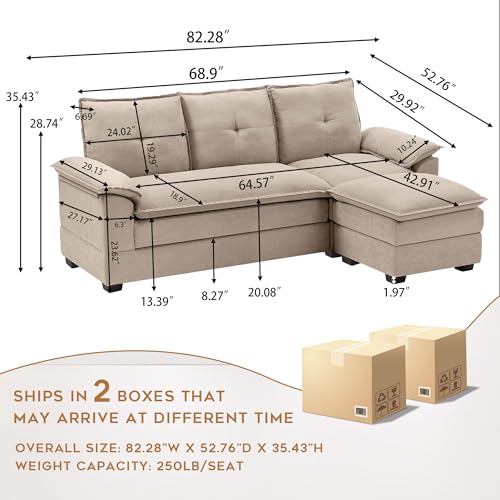 Green Convertible Sectional Sofa F701