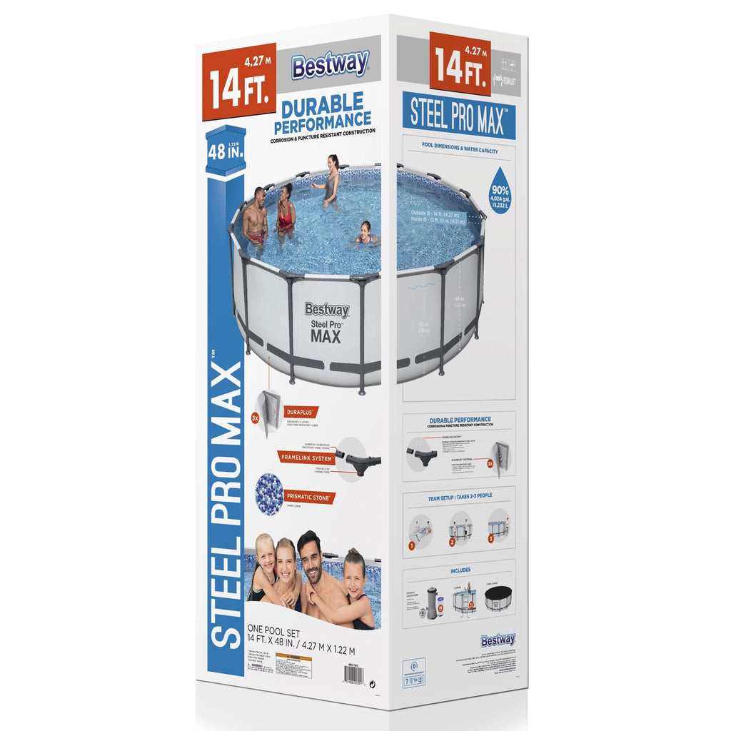 Round Above Ground Swimming Pool Set B80795