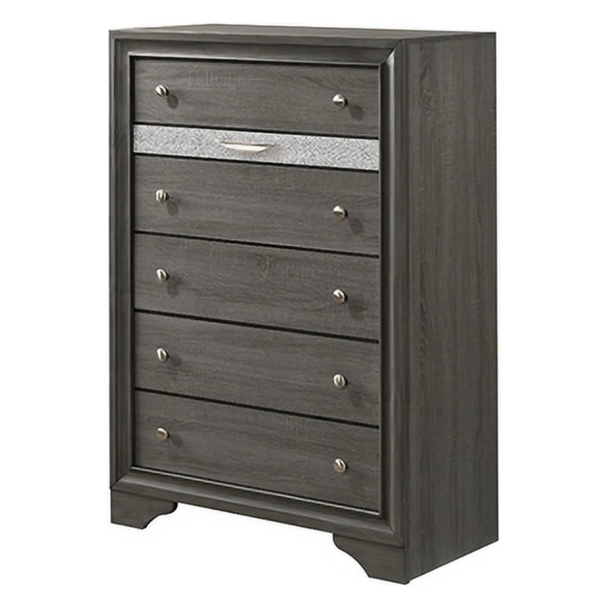5 Drawer Wood Chest Y874657