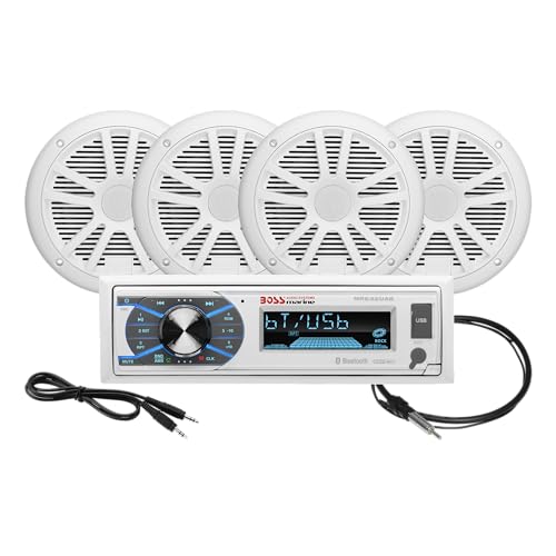 Bluetooth Car Stereo Receiver with USB Port and Detachable Front Panel B488