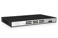 24 Port Gigabit PoE Switch with 2 SFP Uplink Ports, 300W Budget R390794