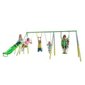 Metal Swing, Slide and Trampoline Set L881