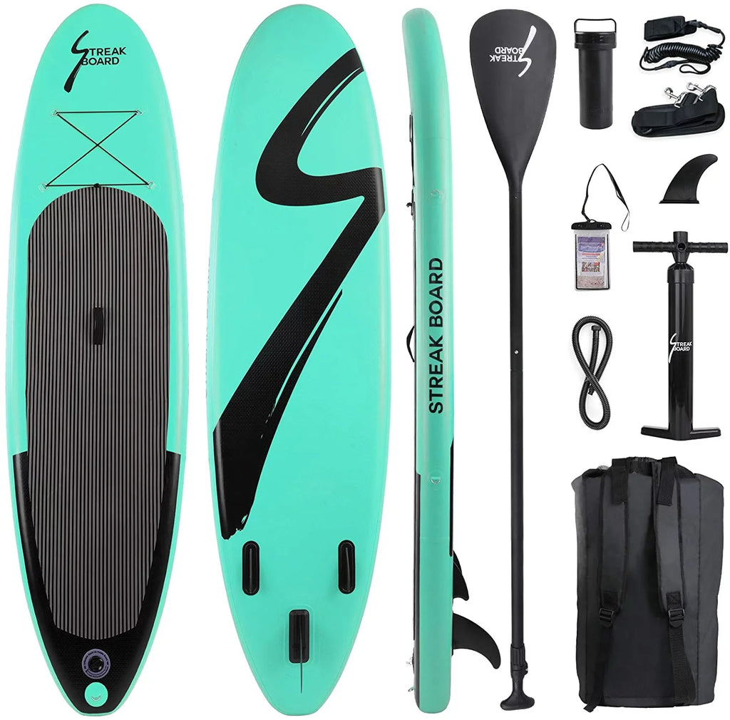 10FT Inflatable Stand Up Paddle Board Non-Slip O3707
