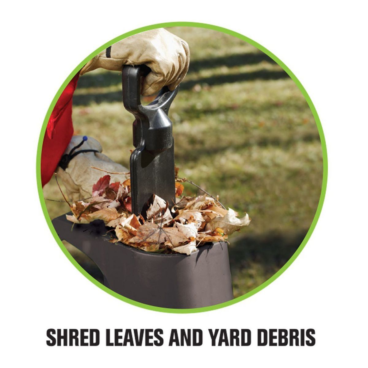 14 Amp Corded Electric Chipper Shredder J82245