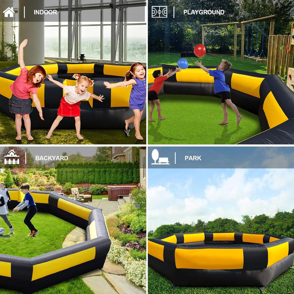 15FT Inflatable Gaga Ball Pit with Blower N546532