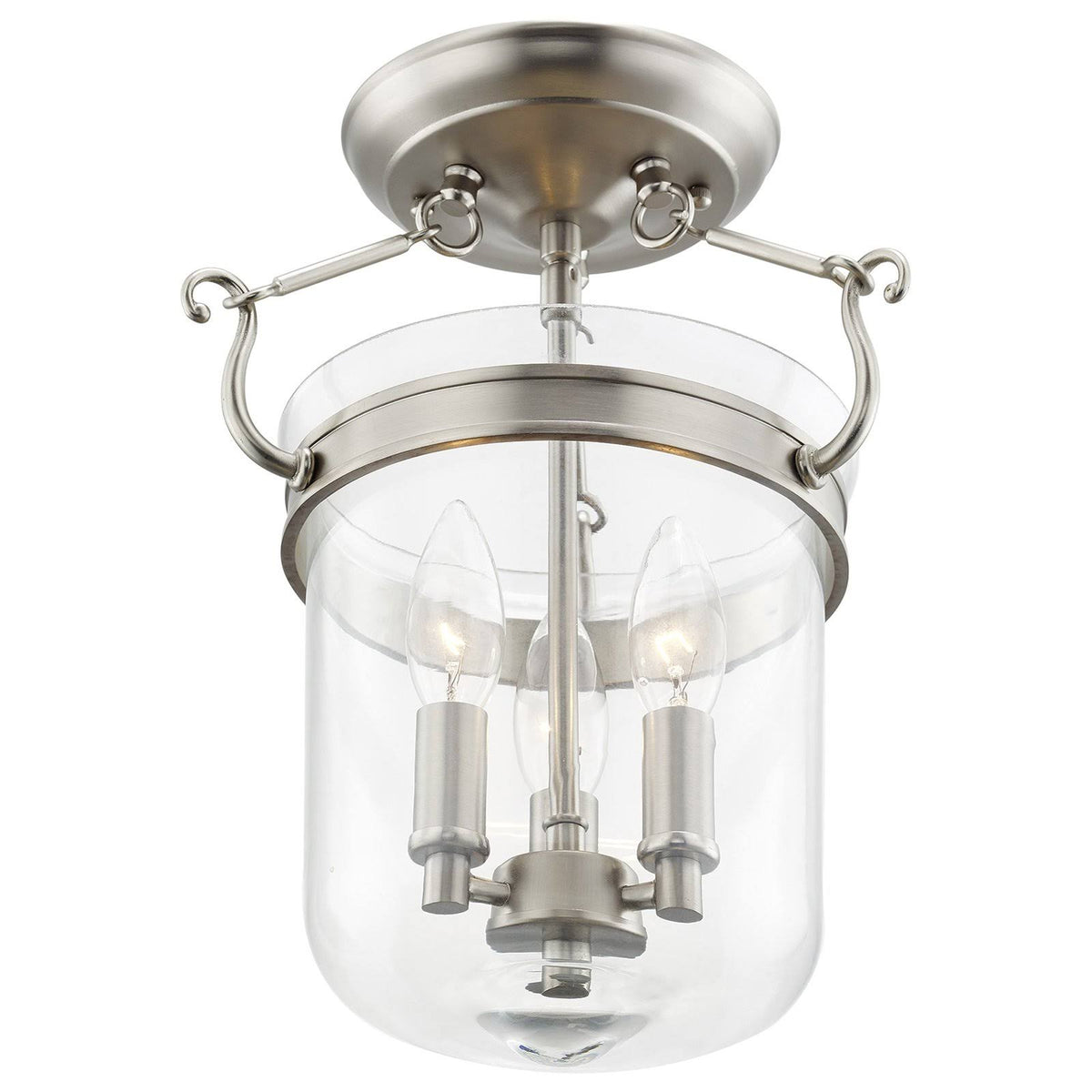 Bronze 3 Light Ceiling Mount D7151