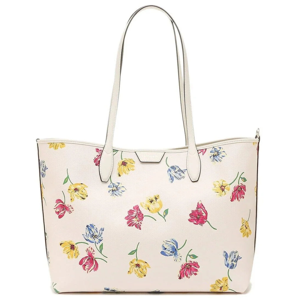 Ivory Floral Tote Bag P952063