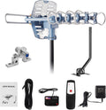 Digital Amplified Outdoor HDTV Antenna with 60FT Coax Cable G8529