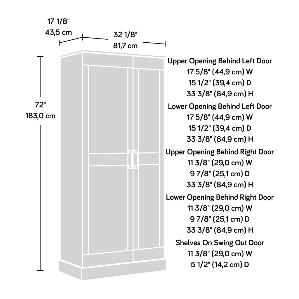 Spring Maple Finish Storage Cabinet B724