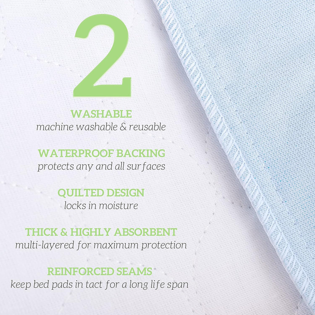 Washable Underpads 6 Pack 30 x 34 X9735
