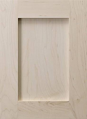 Unfinished Paint Grade Hard Maple Shaker Kitchen Cabinet Door R87761