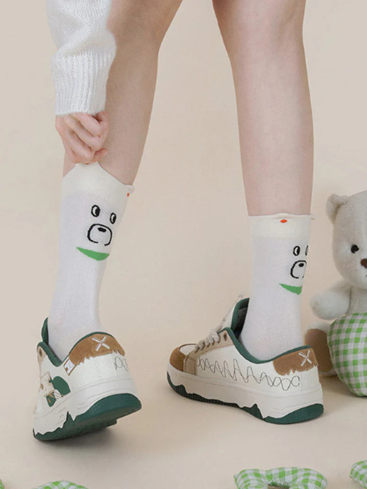 Cute Cartoon Bear Socks G318