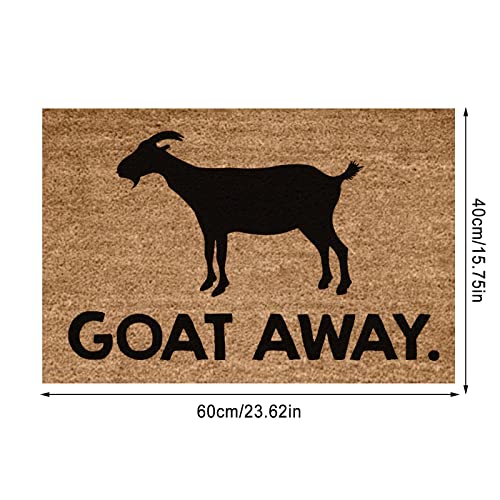 Black Outdoor Door Mat S6117